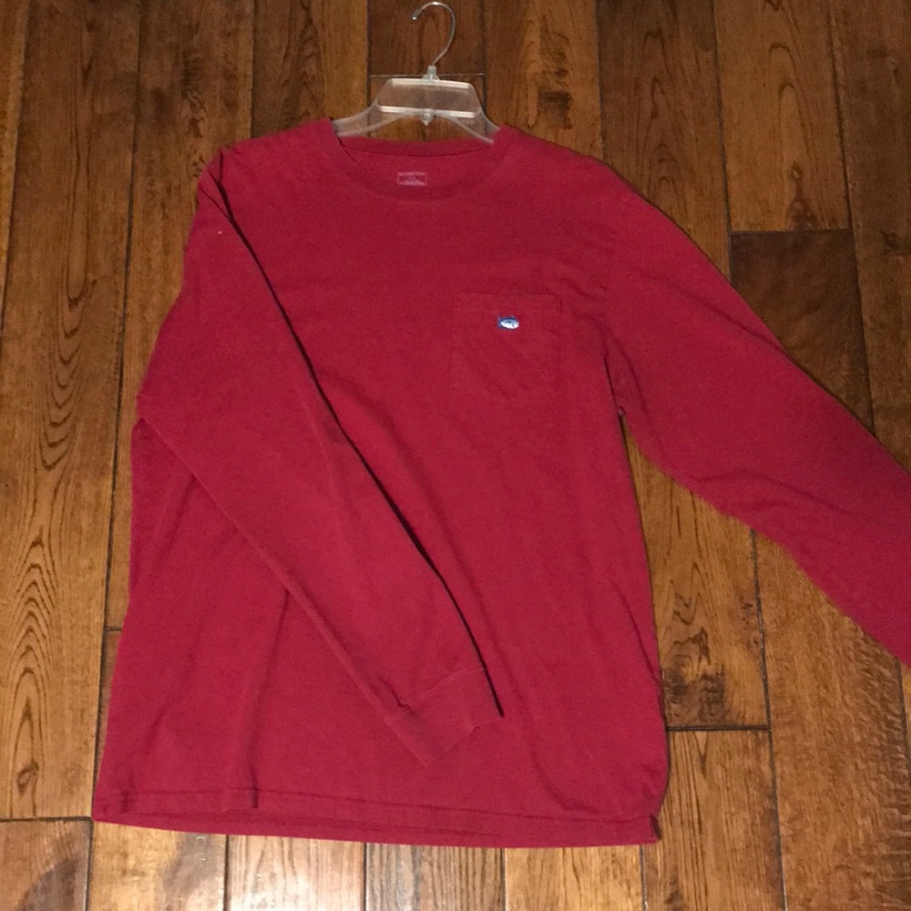 Red southern tide long sleeve